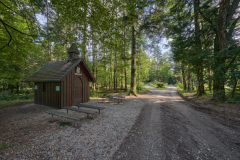 Gemeinde Simbach Landkreis Rottal-Inn Schellenberg Kapelle (Dirschl Johann) Deutschland PAN